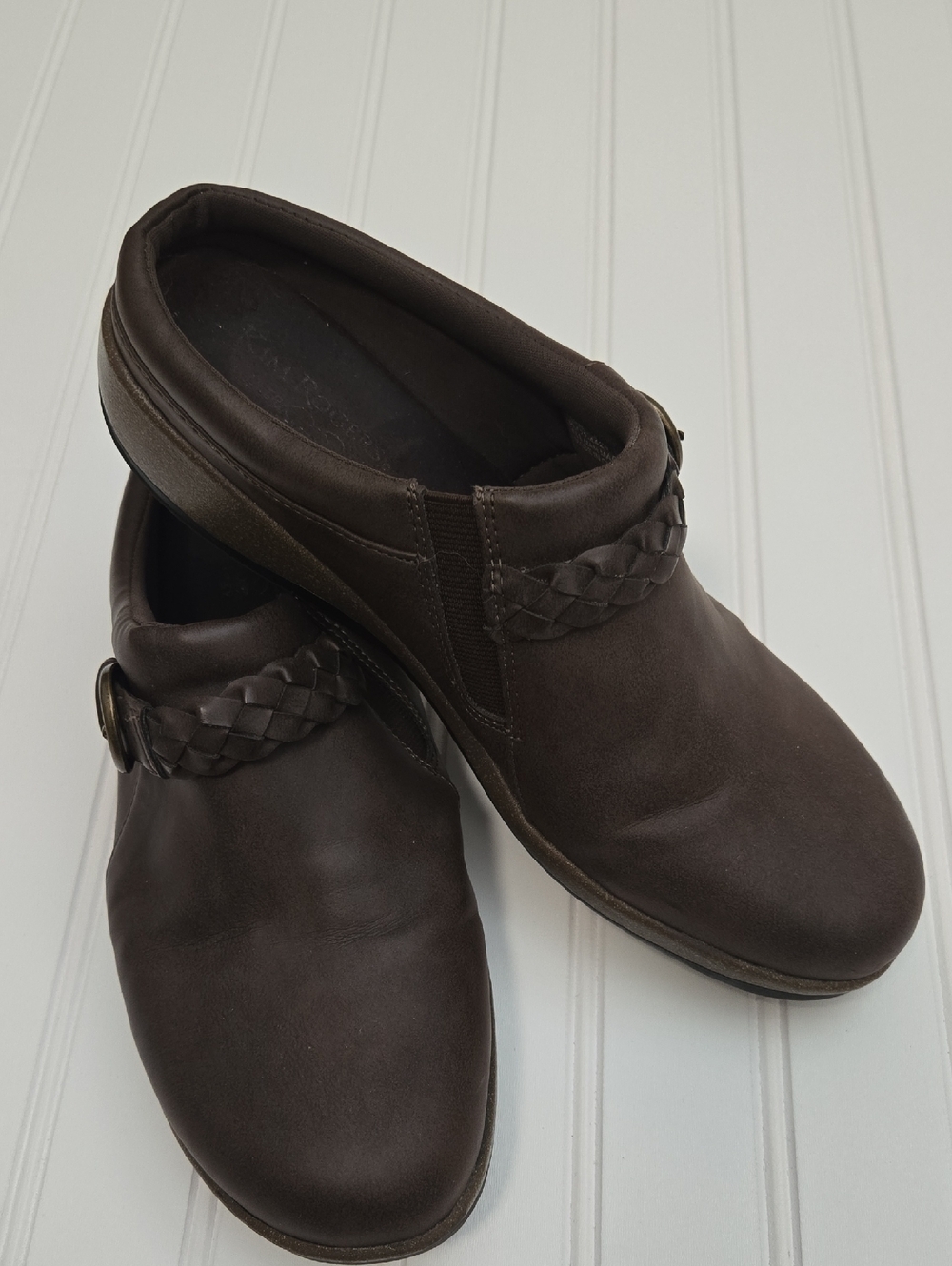 [5x$20] Kim Rogers Slip-On Braided Trim Casual Shoes / Size 9